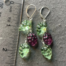 Load image into Gallery viewer, Wine Tasting Grape Earrings