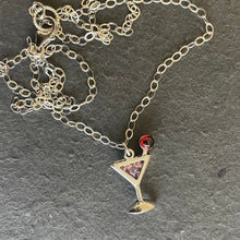 Load image into Gallery viewer, It’s 5:00 Somewhere Cosmopolitan Necklace