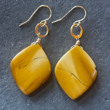 Load image into Gallery viewer, Mookaite Jasper Earrings, OOAK