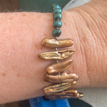 Load image into Gallery viewer, Biwa Pearl Bracelet, Estate Jewelry