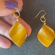 Load image into Gallery viewer, Mookaite Jasper Earrings, OOAK