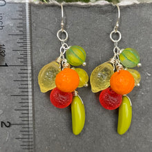 Load image into Gallery viewer, Carmen Miranda Inspired Fruit Earrings, Version 2