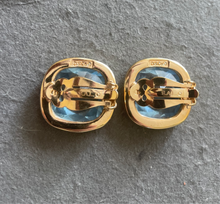 Load image into Gallery viewer, Estate Vintage SAL Signed Daniel Swarovski Crystal Clip-on Earrings