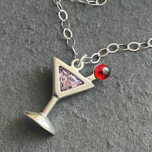 Load image into Gallery viewer, It’s 5:00 Somewhere Cosmopolitan Necklace