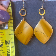 Load image into Gallery viewer, Mookaite Jasper Earrings, OOAK