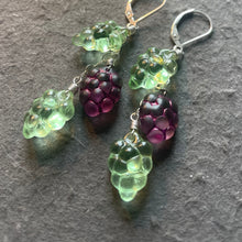 Load image into Gallery viewer, Wine Tasting Grape Earrings