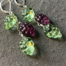 Load image into Gallery viewer, Wine Tasting Grape Earrings