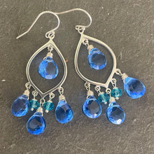 Load image into Gallery viewer, Tantalizing Tanzanite Blue Earrings - Sterling