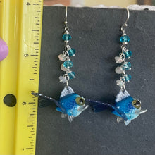 Load image into Gallery viewer, Bubbles the Fish Earrings