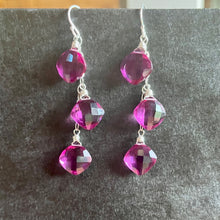 Load image into Gallery viewer, Rosebud Trio, Cushion Cut