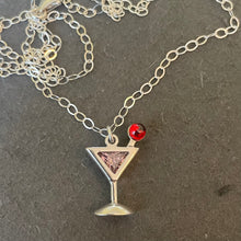 Load image into Gallery viewer, It’s 5:00 Somewhere Cosmopolitan Necklace
