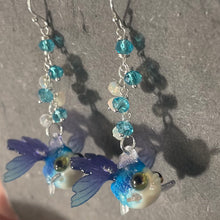 Load image into Gallery viewer, Bubbles the Fish Earrings