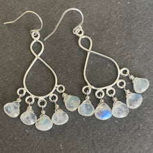 Load image into Gallery viewer, Rainbow Moonstone Infinity Chandelier