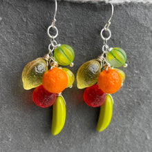Load image into Gallery viewer, Carmen Miranda Inspired Fruit Earrings, Version 2