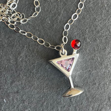 Load image into Gallery viewer, It’s 5:00 Somewhere Cosmopolitan Necklace