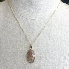 Load image into Gallery viewer, Golden Rutilated Quartz Necklace, OOAK