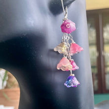 Load image into Gallery viewer, Zingy Springy Flower Cascade Earrings