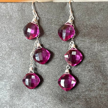 Load image into Gallery viewer, Rosebud Trio, Cushion Cut