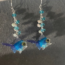 Load image into Gallery viewer, Bubbles the Fish Earrings