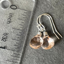 Load image into Gallery viewer, Mini Morganite Fuzzy Peach Color of the year 2024 Earrings