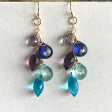 Load image into Gallery viewer, Rainy Day Cascade Earrings