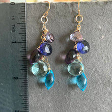 Load image into Gallery viewer, Rainy Day Cascade Earrings