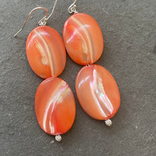 Load image into Gallery viewer, The Maxine, Palm Beach Statement Earrings, Double, OOAK no 1