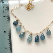Load image into Gallery viewer, Copper Aquamarime Necklace, OOAK