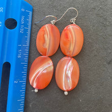 Load image into Gallery viewer, The Maxine, Palm Beach Statement Earrings, Double, OOAK no 1