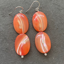 Load image into Gallery viewer, The Maxine, Palm Beach Statement Earrings, Double, OOAK no 1