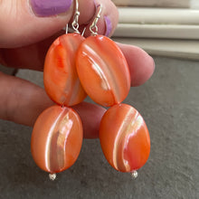 Load image into Gallery viewer, The Maxine, Palm Beach Statement Earrings, Double, OOAK no 1