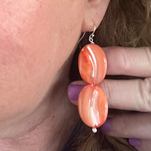Load image into Gallery viewer, The Maxine, Palm Beach Statement Earrings, Double, OOAK no 1