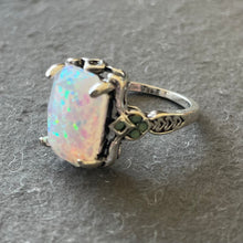 Load image into Gallery viewer, Opal Look Fun Cocktail ring, size 7