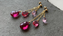 Load image into Gallery viewer, Trio of Pinks Dangles