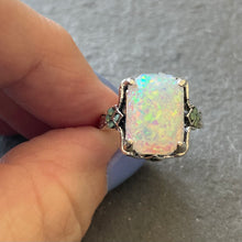 Load image into Gallery viewer, Opal Look Fun Cocktail ring, size 7