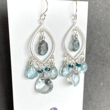 Load image into Gallery viewer, Alluring Aquamarine Earrings