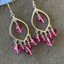 Load image into Gallery viewer, In The Pink Chandelier Earrings