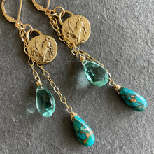 Load image into Gallery viewer, Pegasus / Alexander the Great Coin Dangles