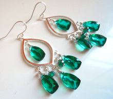 Load image into Gallery viewer, Cleo Goddess Chandeliers - Sterling