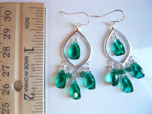 Load image into Gallery viewer, Cleo Goddess Chandeliers - Sterling