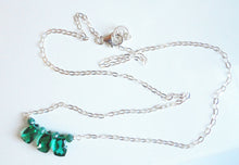 Load image into Gallery viewer, Cleo Goddess Pyramid Necklace - Sterling