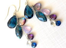 Load image into Gallery viewer, Frosty Air Moss Kyanite Dangles, Metal choices