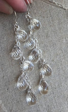 Load image into Gallery viewer, Five Stone Melting Ice Earrings