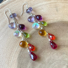 Load image into Gallery viewer, Anniversary Deux Dangle Earrings