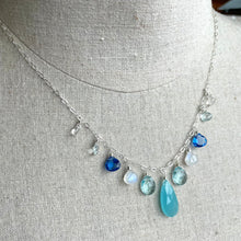 Load image into Gallery viewer, Moonstone Blues Necklace