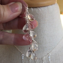 Load image into Gallery viewer, Five Stone Melting Ice Earrings
