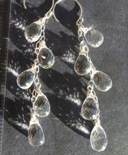 Load image into Gallery viewer, Five Stone Melting Ice Earrings