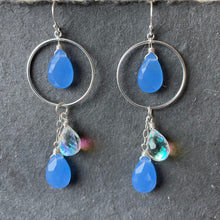 Load image into Gallery viewer, Flirt Circle Chandelier Hoop
