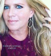 Load image into Gallery viewer, Sueanne Shirzay Metal Duster earrings