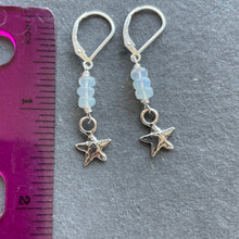 Load image into Gallery viewer, Welo opal and star dangles